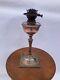 W. A. S Benson Copper Oil Lamp, Square Base model